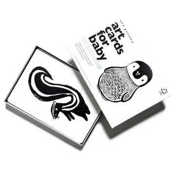 Art Cards for Baby - Black and White Collection - Creating for peques