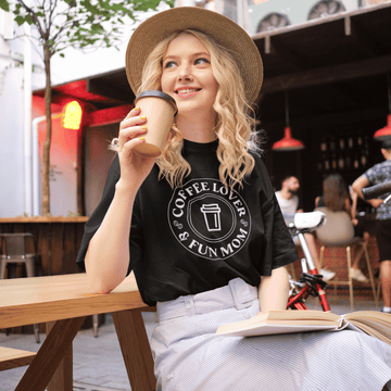 Coffee Lover Mom  | 100% organic cotton t-shirt - Creating for peques