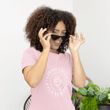 Coffee Lover Teacher  | 100% organic cotton t-shirt - Creating for peques