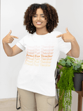Proud Fun Teacher | 100% organic cotton t-shirt