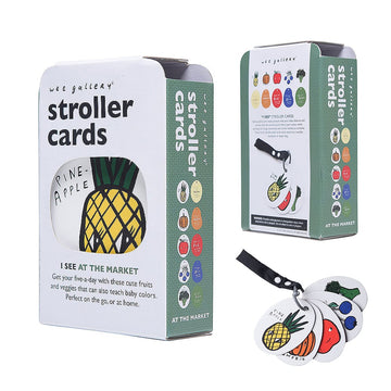 Stroller Cards - I See in the Market - Creating for peques