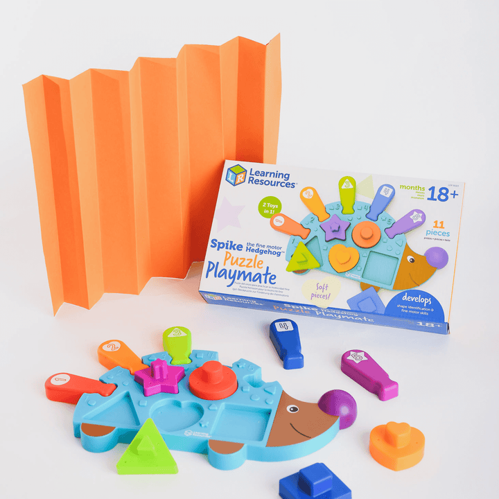 SHAPES, NUMBERS AND COLORS TOY | SPIKE THE FINE MOTOR HEDGEHOG