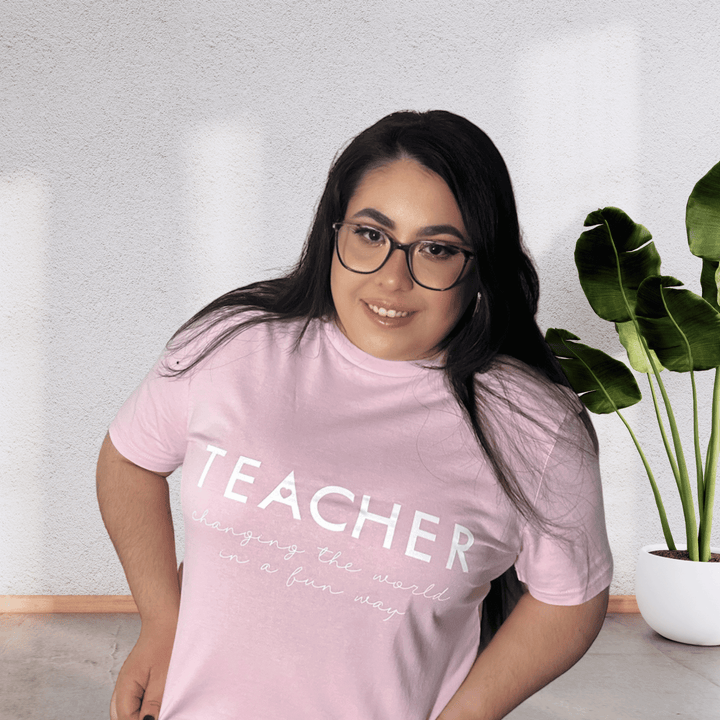 Teacher changing the world | 100% organic cotton t-shirt