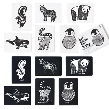 Art Cards for Baby - Black and White Collection - Creating for peques