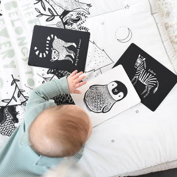 Art Cards for Baby - Black and White Collection - Creating for peques