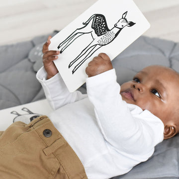 Art Cards for Baby - Black and White Collection - Creating for peques