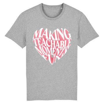 Make teachable moments fun | 100% organic cotton t-shirt - Creating for peques